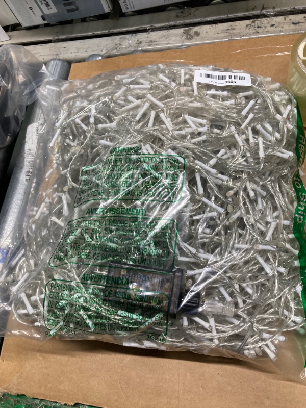 Photo 1 of 1300LED Christmas Lights Outdoor 512FT Christmas Lights 8 Lighting Modes Timer Memory Function Led Christmas Lights Waterproof Plug in for Xmas Tree Wedding Party Holiday Decor