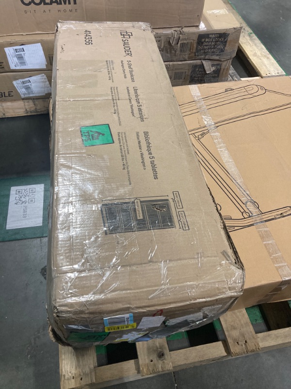 Photo 1 of Sauder Miscellaneous Storage 5-Shelf Bookcase/ Book shelf, Washington Cherry finish