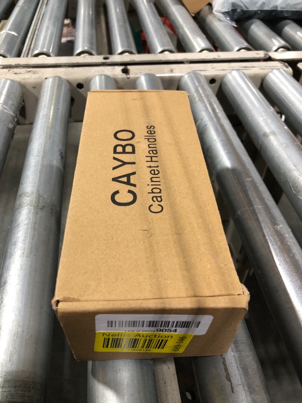 Photo 1 of CAYBO 10 Pack | 3 Inch (96mm) Cabinet Pulls Shiny Gold with White Kitchen Drawer Pulls Cabinet Handles, 3 Inch Hole Center for Kitchen cabinets, Drawers and Dressers