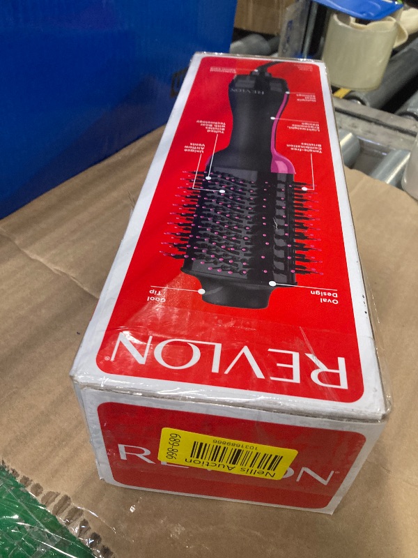 Photo 1 of REVLON One-Step Volumizer Hair Dryer and Styler, Improved Motor for Less Frizz, More Shine, and Reduced Heat Damage for Salon Style Round Brush for Blowout, Black (Amazon Exclusive)