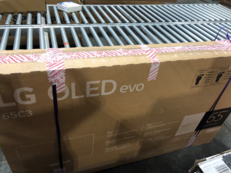 Photo 1 of LG C3 Series 65-Inch Class OLED evo 4K Processor Smart Flat Screen TV for Gaming with Magic Remote AI-Powered OLED65C3PUA, 2023 with Alexa Built-in