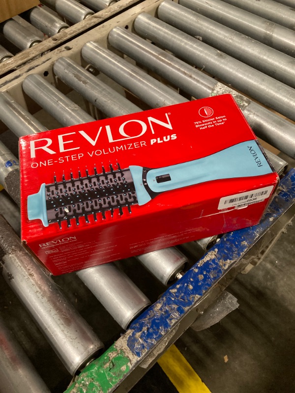 Photo 2 of REVLON One Step Volumizer Plus Hair Dryer and Styler | More Volume, Less Damage, and More Styling Control for Easy and Fast Salon-Style Blowouts, Plus Travel Friendly (Mint)