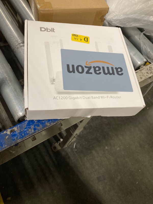 Photo 2 of DBIT AC1200 Gigabit WiFi Router 2.4GHz +5GHz Dual Band MU-MIMO Wireless Internet Router, 4 x 10/100/1000Mbps Ethernet Ports, 4 x 5dBi Antennas, Support Router, AP, Repeater Mode, EasyMesh