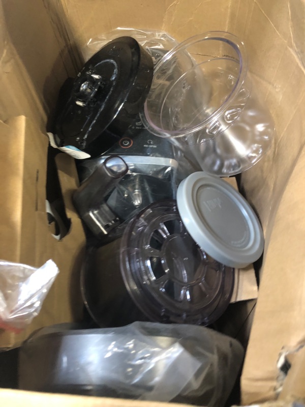 Photo 3 of ***UNTESTED*** Ninja NC301 CREAMi Ice Cream Maker, for Gelato, Mix-ins, Milkshakes, Sorbet, Smoothie Bowls & More, 7 One-Touch Programs, with (2) Pint Containers & Lids, Compact Size, Perfect for Kids, Silver