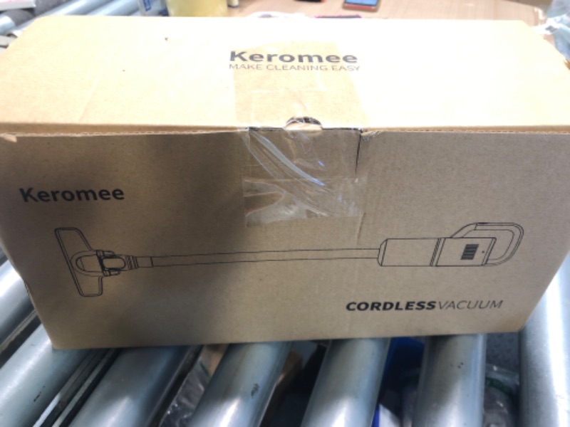 Photo 1 of KEROMEE Cordless Vacuum Cleaner, Handheld Stick Mini Lightweight 2-in-1 Vacuum for Pet Hair Hardwood Floor Cat Litter Home Cleaning