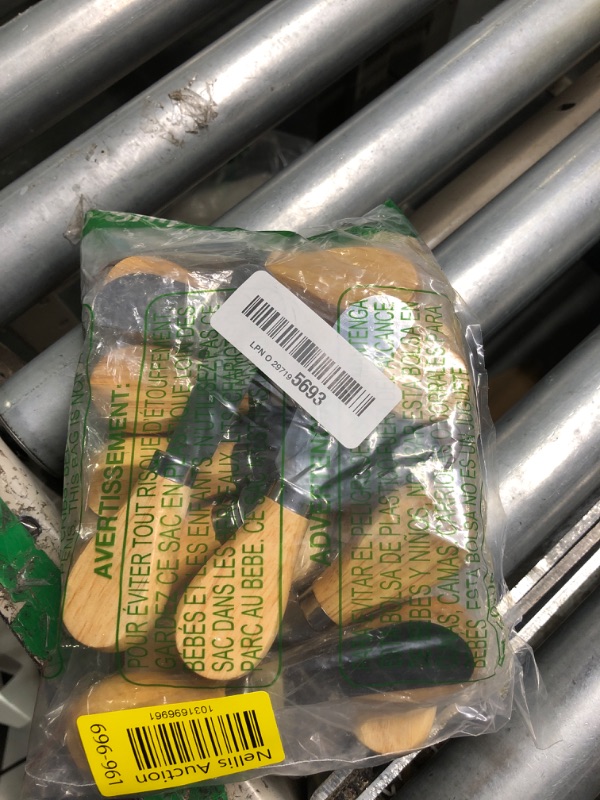 Photo 1 of DIFENLUN 25 Piece Small Cheese Spreader Set, Stainless Steel Butter Spreader, Mini Butter Knife Spreader with Wooden Handle for Grill Plates, Sandwiches, Cocktail Spreaders, 4.7 inch