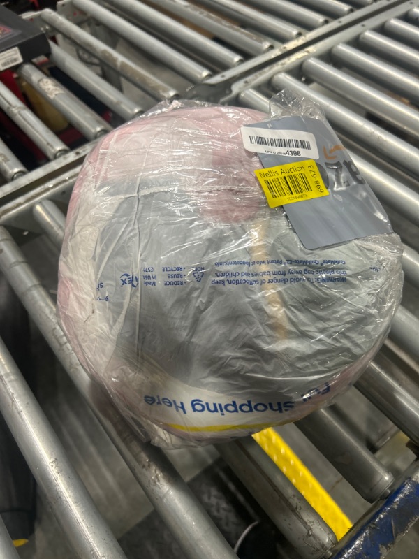 Photo 1 of Joiedomi 8 FT Tall Christmas Inflatable Santa Swinging on Christmas Ornament, Blow Up Hanging Santa Outdoor Decoration with Build-in LEDs for Xmas Party Decor Yard Garden Indoor Holiday Decoration