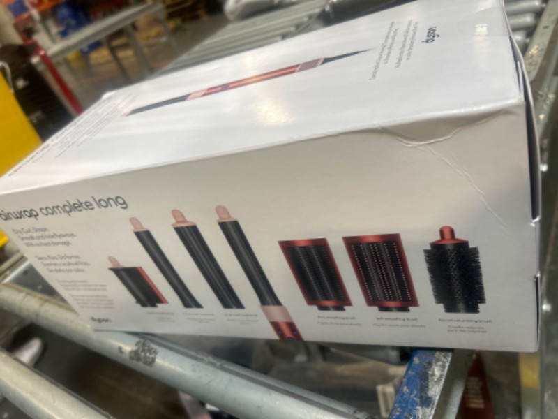 Photo 1 of Dyson Special edition Airwrap™ Complete long multi-styler in Strawberry bronze and blush pink with Detangling comb