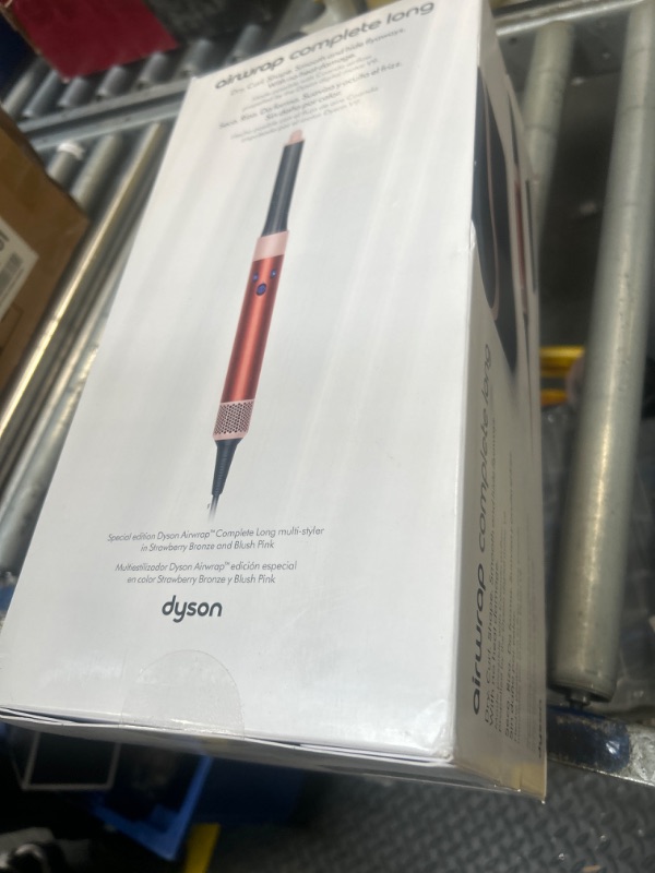 Photo 1 of Dyson Special edition Airwrap™ Complete long multi-styler in Strawberry bronze and blush pink with Detangling comb