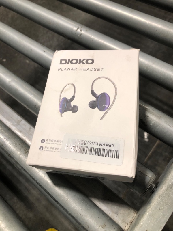 Photo 1 of 7Hz x Crinacle Salnotes Dioko HiFi 14.6mm Planar Diaphragm Driver in Ear Earphone IEMs with CNC Aviation-Grade Aluminum Case, Detachable 4-Core Litz OCC Copper Cable for Audiophile Musician Studio