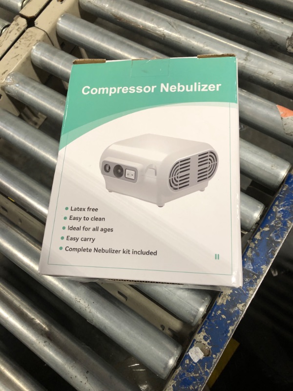 Photo 1 of Nebulizer Machine for Adults - Portable Nebulizer Machine with 1 Set of Kits Compressor Nebulizer Machine for Home Use Travel