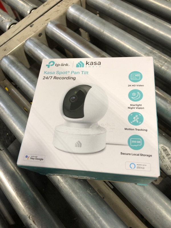 Photo 2 of Kasa 2K QHD Security Camera Pan/Tilt, Starlight Sensor for Color Night Vision, Motion Detection for Baby & Pet Monitor, 2-Way Audio, Cloud & SD Card Storage, Works with Alexa & Google Home (KC410S)