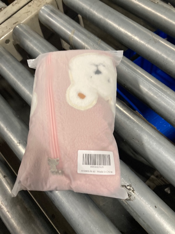 Photo 1 of AIMISYOU Newborn Fleece Outfit Baby Girl Hoodie Jacket 0-3 3-6 Months Winter Pink Clothes