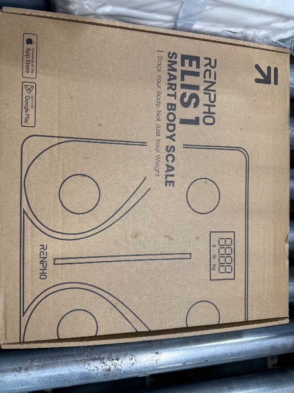 Photo 1 of RENPHO Smart Scale for Body Weight, FSA HSA Eligible, Digital Bathroom Scale BMI Weighing Bluetooth Body Fat Scale, Body Composition Monitor Health Analyzer with Smartphone App, 400 lbs - Elis 1