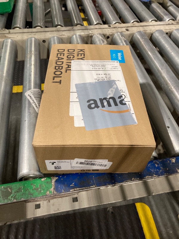 Photo 1 of Veise Keyless Entry Door Lock with 2 Lever Handles - Electronic Keypad Deadbolt, Auto Lock, Back Lit & Easy Installation Design, Front Door Handle Sets, Oil Rubbed Bronze