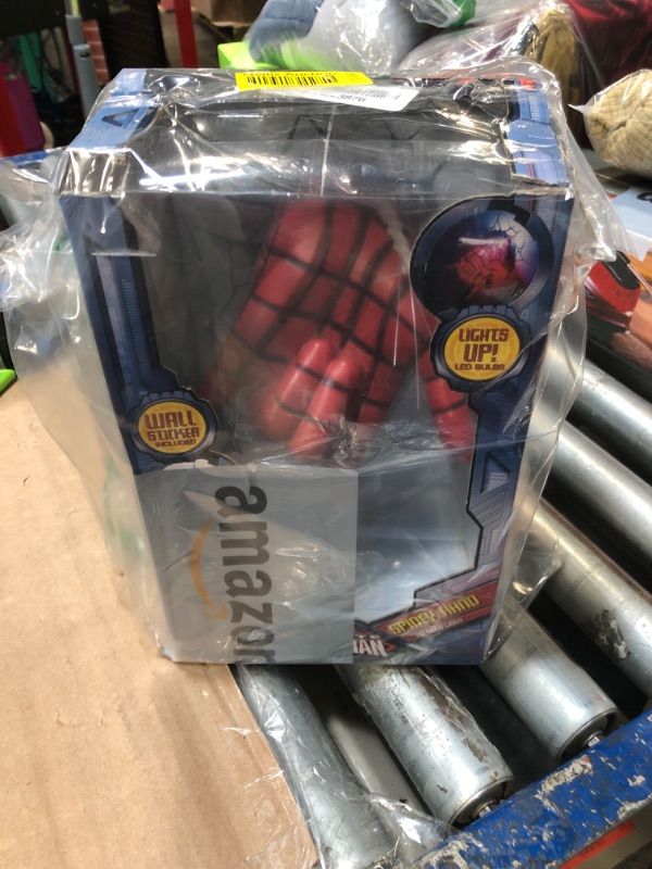 Photo 1 of 3D Light FX Marvel Spiderman Hand 3D Deco LED Wall Light , Red
