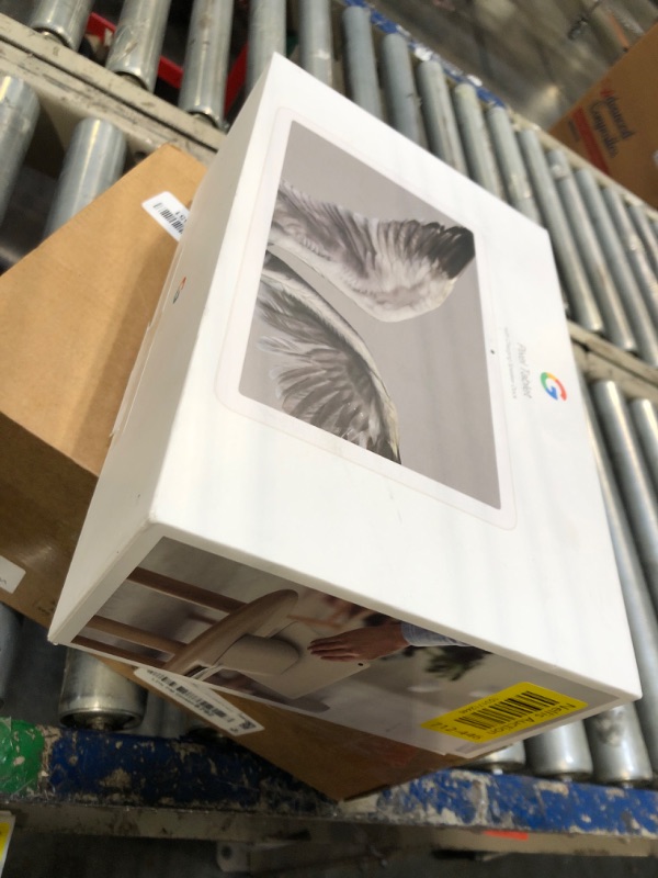 Photo 1 of Google Pixel Tablet with Charging Speaker Dock - Android Tablet with 11-Inch Screen, Smart Home Controls, and Long-Lasting Battery - Porcelain/Porcelain - 256 GB