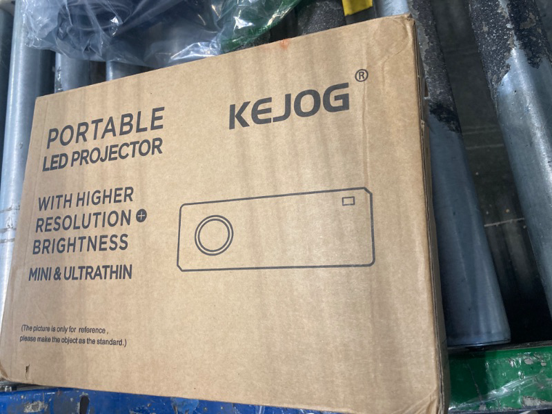 Photo 1 of 2025 Mini Projector?12000LM 4K Support Native 1080P HD Projector with Two-way Bluetooth, Movie Projector Compatible with HDMI/USB/Smartphone?300"Display Projector Home Theater(Projector with Tripod)