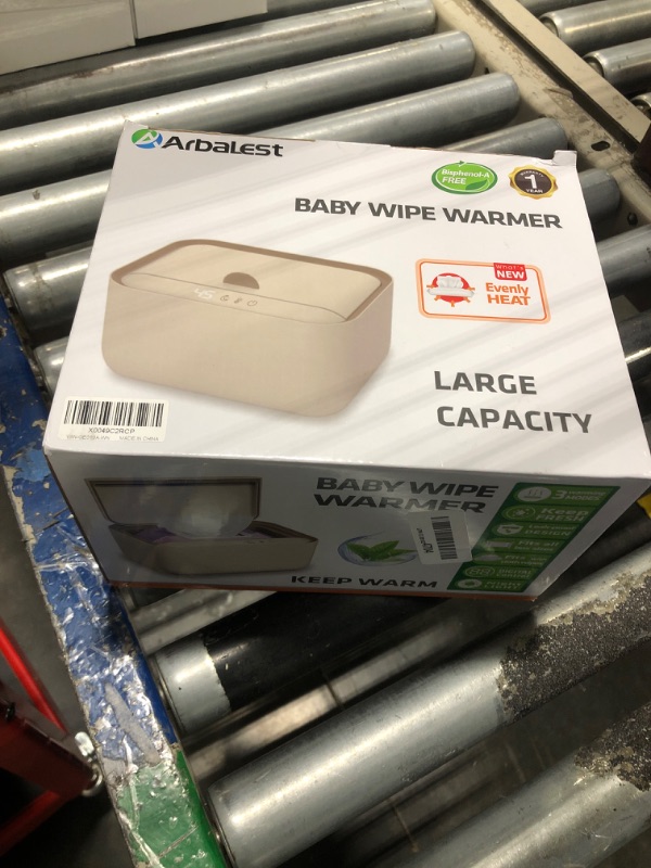 Photo 2 of Arbalest Baby Diaper Wipe Warmer with Night Light, Large Capacity Locks in Freshness, Fast and Even Heating Easy to Use, Fit for Cloth Wipes, 3 Modes of Temperature Heating Control