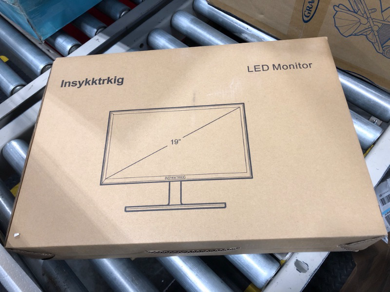 Photo 1 of Insykktrkig 19" 1440x900 PC Monitor Office Monitor HDMI VGA LED Desktop Display Dual Speakers,60Hz,5ms,VESA Mounting,Wide Viewing Angle 170°,Brightness 300cd/m²,Tilt Adjust,Business Computer Screen