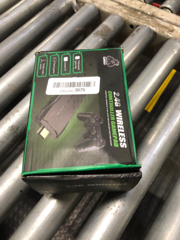 Photo 1 of Wireless Retro Game Console Stick, 4K HDMI Output Nostalgia Plug & Play Retro Video Gaming Stick Built-in 20000+ Classic Games with 15 Emulators and Dual 2.4G Wireless Controller?64GB Memory Card?