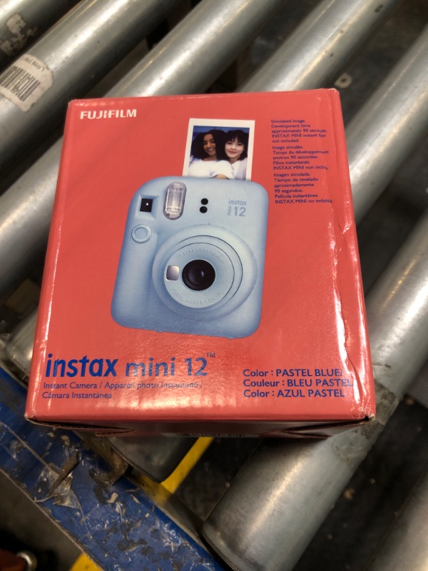 Photo 1 of Fujifilm Instax Mini 12 Instant Film Camera - Pastel Blue