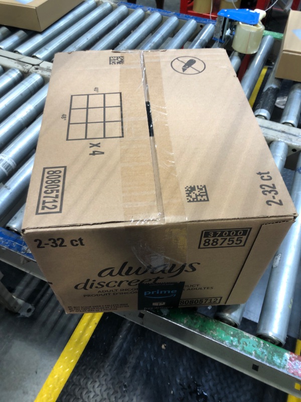 Photo 1 of Always Discreet Incontinence & Postpartum Incontinence Underwear for Women, Small/Medium, Maximum Protection, 32 Count