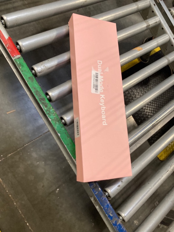 Photo 1 of JAMfit Wireless Keyboard 2.4G and Bluetooth Cute Round Keycaps Retro Typewriter Flexible Keys Full Size Keyboard, Ergonomic Compatible with Mac, Windows, iOS, Android(Purple-Colorful)