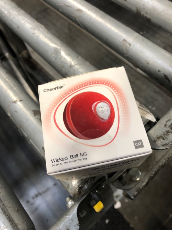 Photo 1 of Cheerble ?2025 Upgrade? Interactive Cat Ball Toy, Wicked Ball M3, Automatic Moving Ball Toy for Indoor Cat Kitten, Smart Anti-Depression Pet Toy Fun Gift with Light