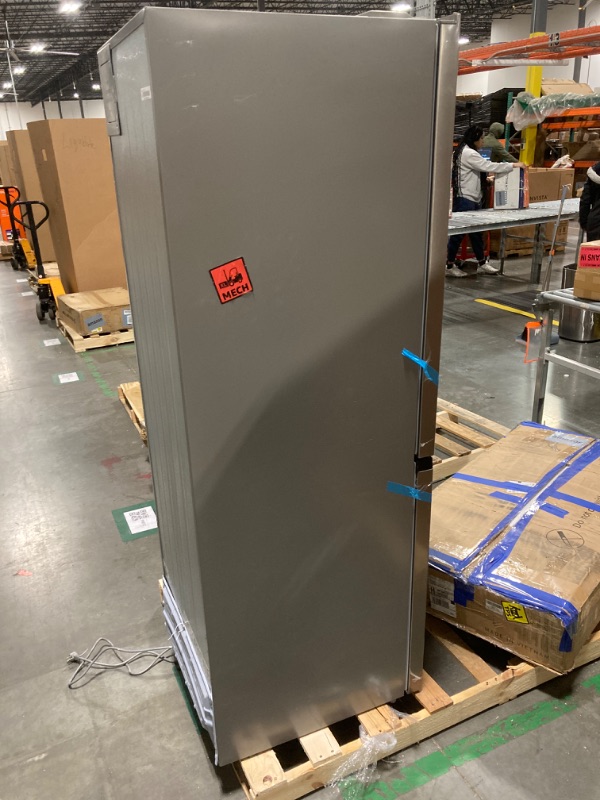 Photo 1 of SHARP SJB1255GS Refrigerator with Bottom-Freezer, Counter-Depth, 24 Inch, 11.5 Cubic Foot, Stainless Steel