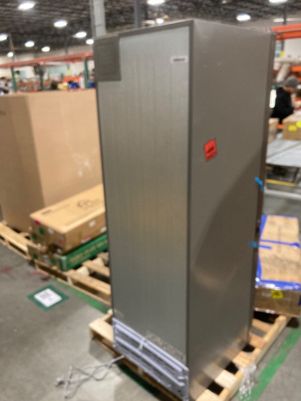 Photo 1 of SHARP SJB1255GS Refrigerator with Bottom-Freezer, Counter-Depth, 24 Inch, 11.5 Cubic Foot, Stainless Steel