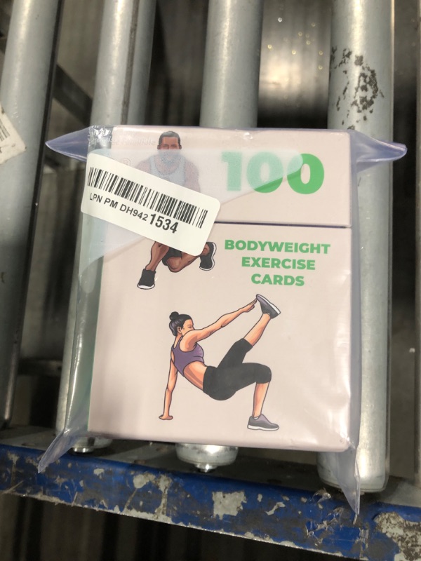 Photo 1 of Best 100+ Bodyweight Exercise Cards Perfect at Home Workout- PhysioSpace - for All Fitness Levels - Full Body Workout from Ab Workout to Chair Exercises for Seniors - Improve Your Routine