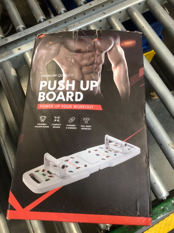 Photo 2 of ***STOCK PHOTO SIMILAR ITEM***Push Up Board,Home Gym,Portable Exercise Equipment,Pilates Bar and 20 Fitness Accessories with Resistance Bands and Ab Roller Wheel,Full Body Workout at Home