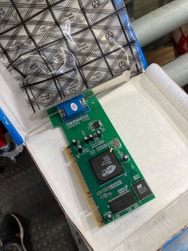 Photo 1 of PCI Graphics Card, 8MB 32Bit VGA Card, Computer Multi Display Fit for for ATI Rage XL, 32Bit PCI VGA Video Card, Two Notch, Compatible with 64 bit PCI X Slot