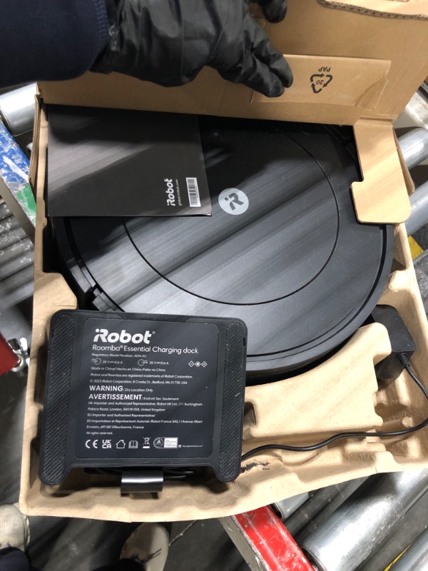 Photo 2 of iRobot Roomba Vac Robot Vacuum (Q0120) - Easy to use, Power-Lifting Suction, Multi-Surface Cleaning, Smart Navigation Cleans in Neat Rows, Self-Charging, Alexa