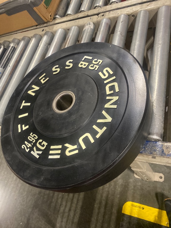Photo 1 of 2" Olympic Bumper Plate Weight Plate with Steel Hub