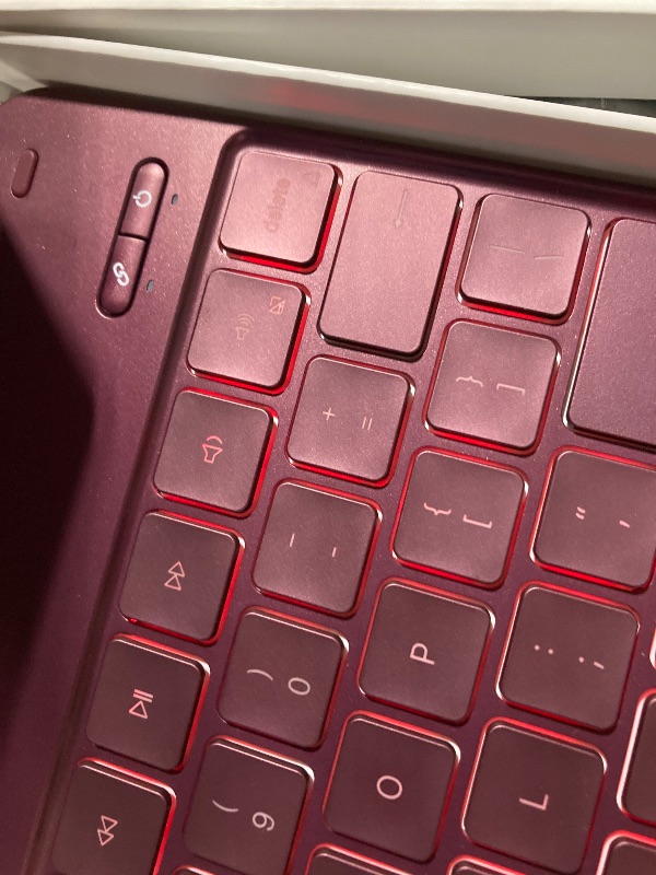 Photo 1 of Apple Magic Keyboard: iPad Keyboard and case for iPad Pro 12.9 inch (3rd, 4th, 5th and 6th gen) and iPad Air (M2), Great Typing Experience, Built-in trackpad, US English - Black