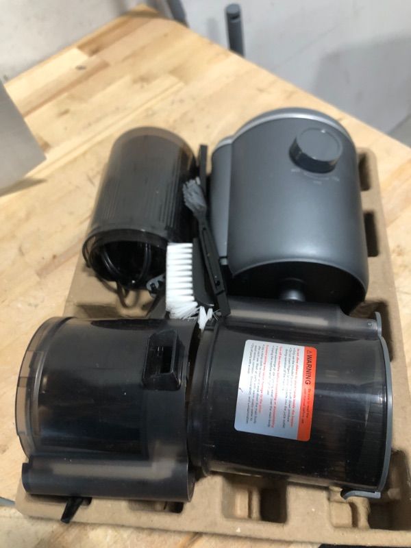 Photo 1 of Shine Multi-Batch Compact Cold Press Juicer SMB-1, Hands-Free, Hopper Continuous Feed, Portable
