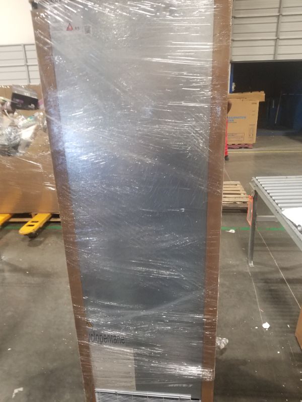 Photo 1 of PrecisionAuto 11.3 Cu.Ft Commercial Display Refrigerator, Beverage Cooler, Double-Paned Glass Door Merchandiser Display Fridge, Display Refrigerator Drink Cooler Case Fridge with Led Light, Black