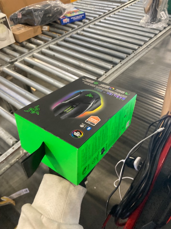 Photo 1 of Razer Basilisk V3 Pro Wireless Gaming Mouse: HyperScroll Tilt Wheel - 30K DPI Optical Sensor - Gen-3 Optical Switches - 13-Zone Chroma RGB - 13 Programmable Controls - 3 Connection Modes - Black