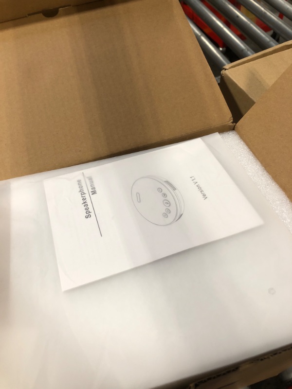 Photo 1 of TONGVEO 4K Conference Room Camera System, AI Auto-Tracking PTZ Camera 5X Digital Zoom with Speakerphone Set 120° Wide-Angle USB3.0 for Zoom Skype Teams OBS and More