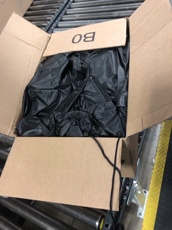 Photo 1 of LXKCKJ Rectangular Pool Cover for Above Ground Pools, Solar Oval Pool Covers for Rectangular Frame Pools, Heavy Duty Winter Cover Ideal for Waterproof and Dustproof (12x21 FT, Black)