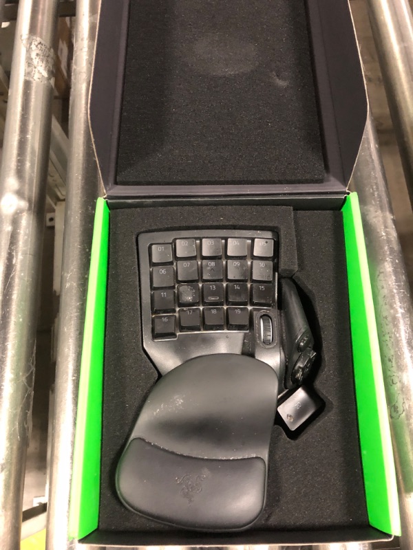 Photo 1 of Razer Tartarus Pro Gaming Keypad: Analog-Optical Key Switches - Rapid Trigger - Adjustable Actuation - 32 Programmable Keys - Customizable Macros - Chroma RGB Lighting - Classic Black