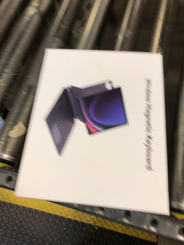 Photo 1 of Chesona Magic-Style Keyboard Case for Samsung Galaxy Tab S9 FE 5G 10.9'', S9/S8/S7 11'', Floating Cantilever Magnetic Stand, LED Backlit & Smart Touchpad, Pencil Holder & Visible Battery Screen, Black