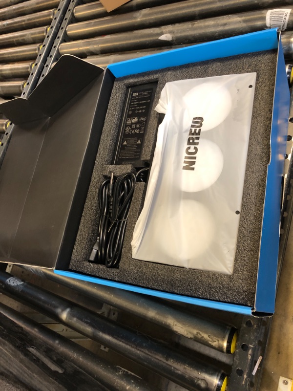 Photo 1 of NICREW HyperReef 200 Gen 2 Reef LED Light, 200W Reef Aquarium Lighting for SPS LPS Corals and Saltwater Fish Tanks, Enhanced Violet and Blue Spectrum, Wide Angle Lens, 5 Channels Fully Programmable