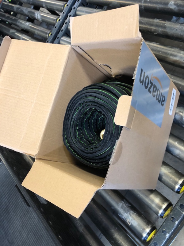 Photo 2 of 100 FT Garden Hose - Flexible Water Hose with Extra-Strong Brass Connector,Non-Expandable Superior Strength Fabric-3 -Layers Latex - Leakproof Lightweight Expanding Pipe for Watering &Washing