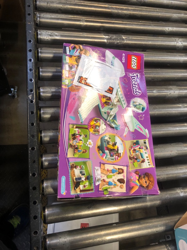 Photo 2 of LEGO Friends Heartlake City Airplane 41429, Includes Friends Stephanie and Olivia, and Lots of Fun Airplane Accessories to Spark Fun and Creative Playtimes (574 Pieces)