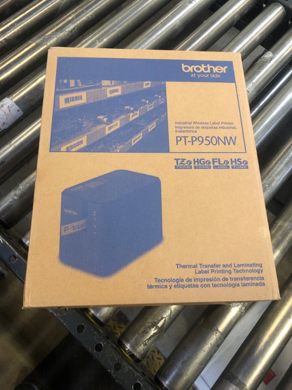 Photo 2 of Brother P-Touch PT-P950NW Industrial Network Laminate Label Printer, Up to 36 mm Labels, Standard USB 2.0 and Serial, Ethernet, Built-in Wi-Fi®, Optional Bluetooth®