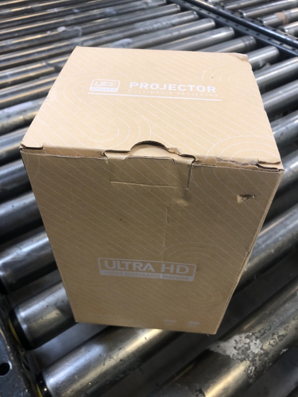 Photo 1 of Smart Mini Projector with Android 11.0,2024 Upgraded Portable Projector 1080P 4K Full HD with WiFi 6 and BT5.2,180°Adjustable Stand, Auto Keystone Home Projector for Phone/TV Stick/Laptop