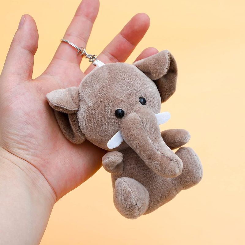 Photo 1 of   Mini Plush Animals Toys, Keychain  